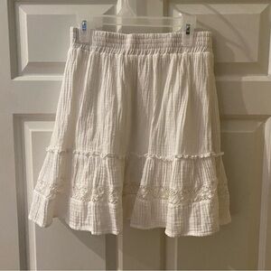 BB Dakota Steve Madden White Skirt XS